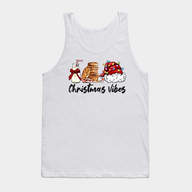 Funny Christmas Vibes Merry Xmas Family Squad Men Women Kids Tank Top by William